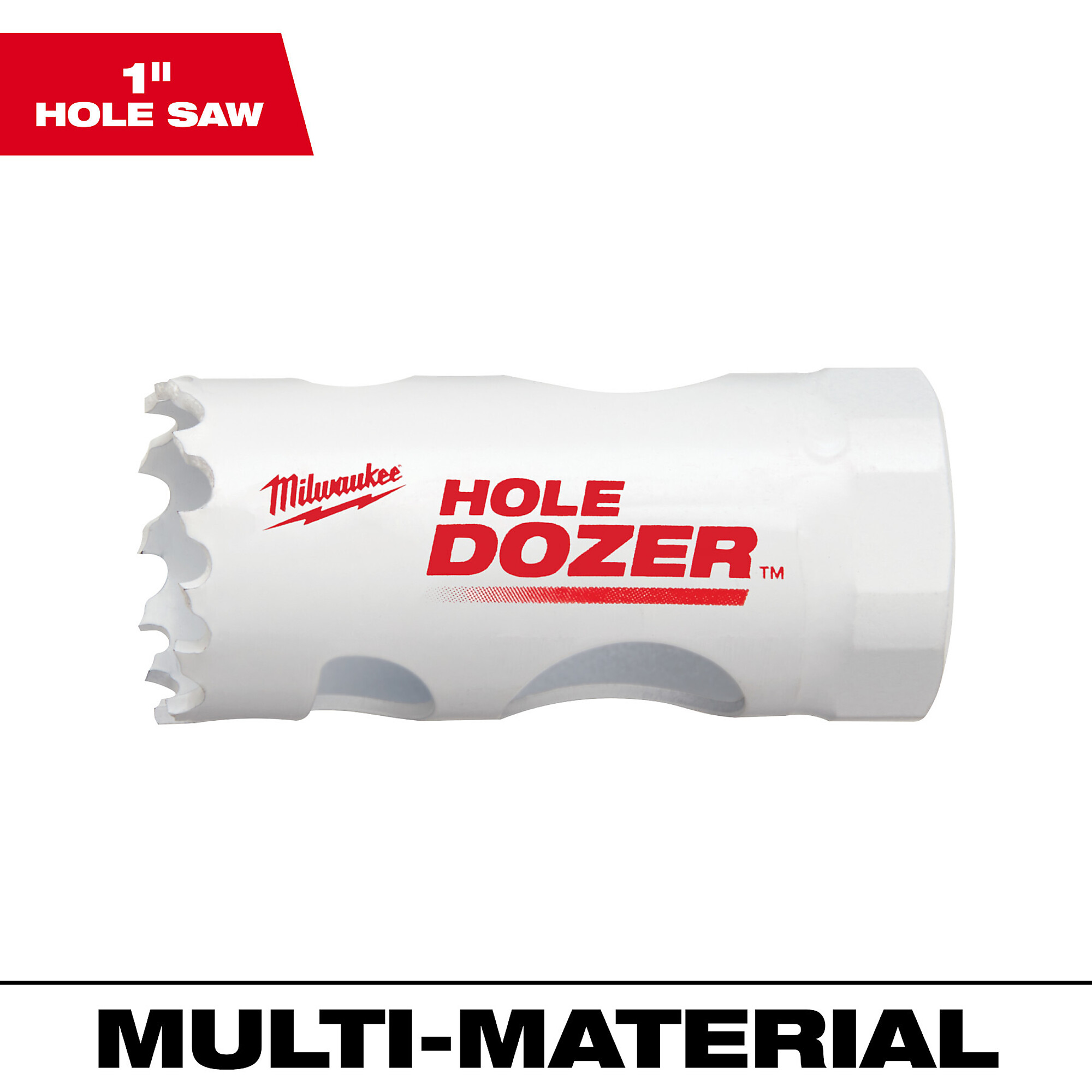 Milwaukee Hole Dozer Bi-Metal Hole Saw, 1in., Model# 49-56-0043